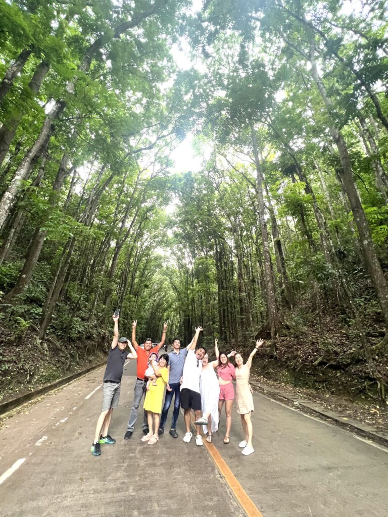 Bohol forest with Family Phlippines Travel Guide